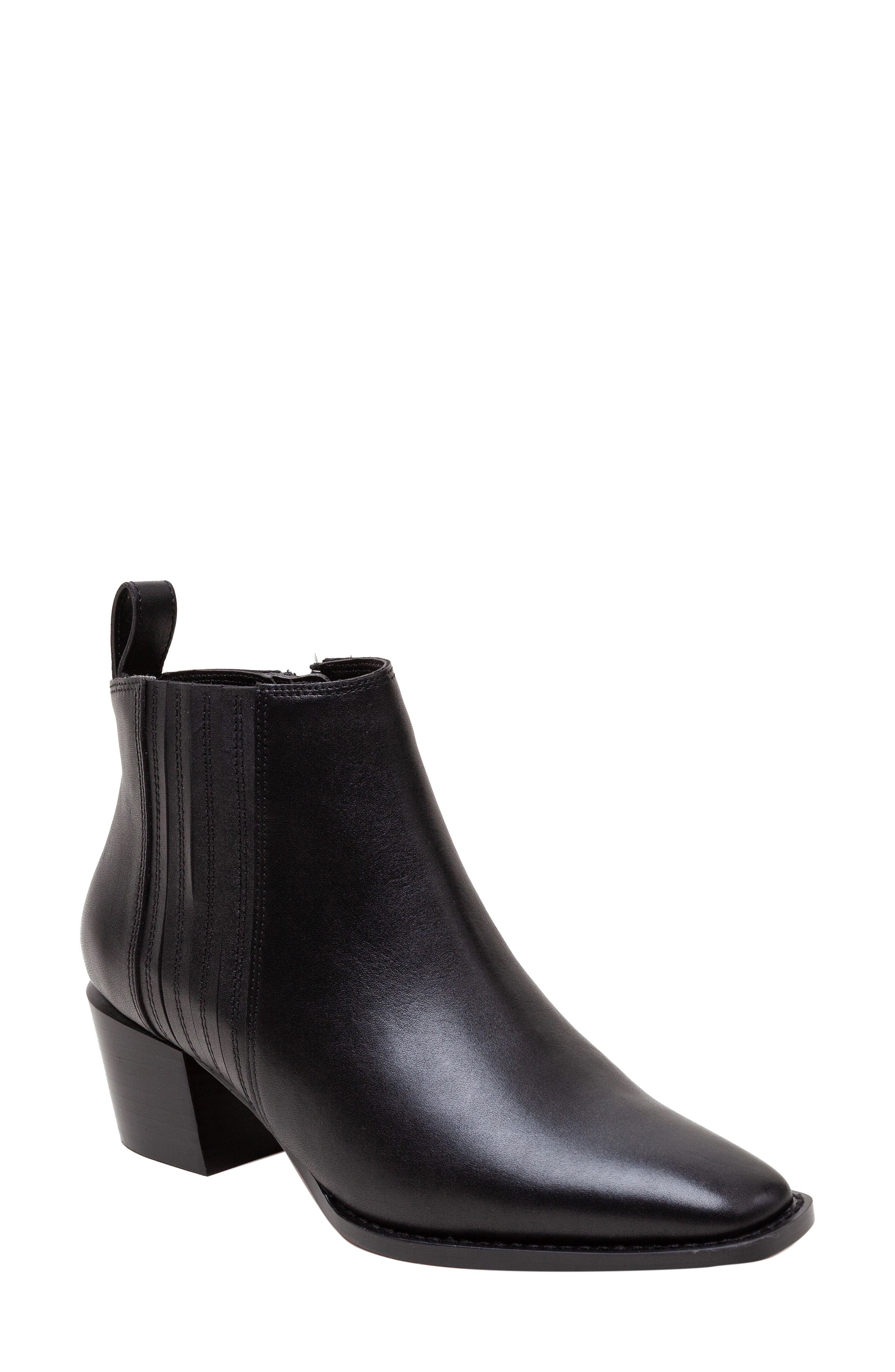 Linea Paolo Sloane Bootie, Main, color, Black