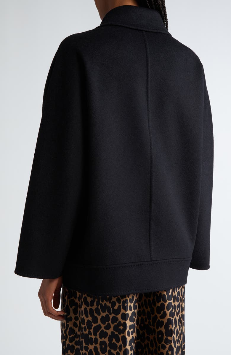 Max Mara Rotondo Double Breasted Virgin Wool Jacket, Alternate, color,