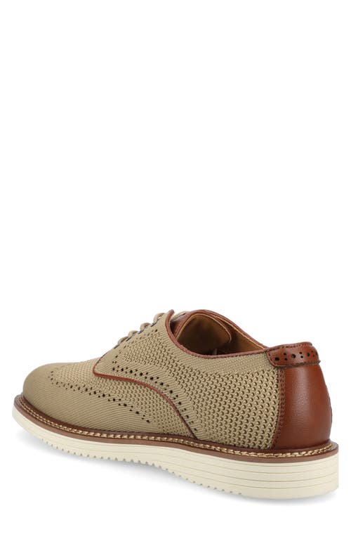 Vance Co. Vance Co Whitaker Knit Derby In Taupe