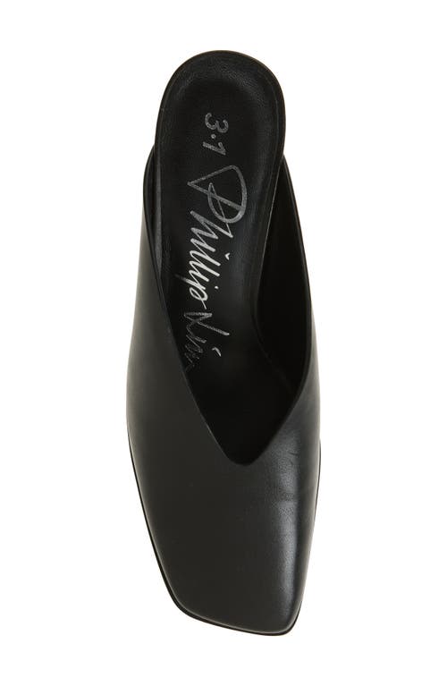 3.1 Phillip Lim Leather Mule In Black