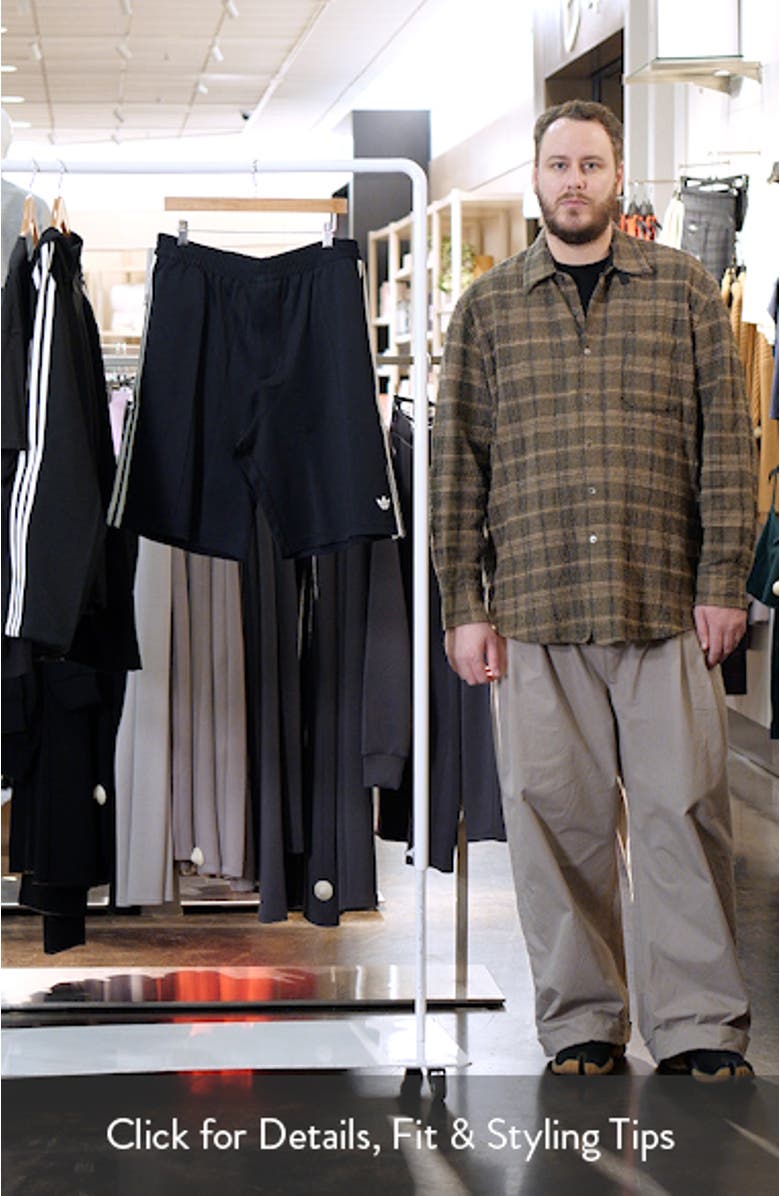 x Wales Bonner Stretch Twill Track Shorts, sales video thumbnail