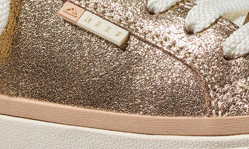 Reef Lay Day Dawn Sneaker In Champagne Suede