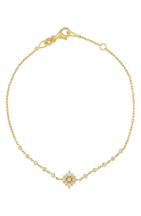 Mykonos Diamond Chain Bracelet