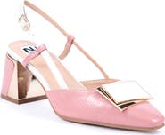 NINETY UNION Maddie Pointed Toe Slingback Pump