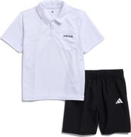adidas Kids' Mesh Polo & Shorts Set