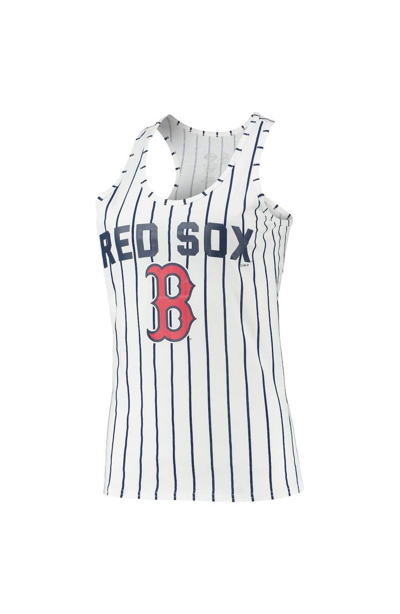 CONCEPTS SPORT Women's Concepts Sport Navy/White Boston Red Sox Vigor Racerback Tank Top & Shorts Sleep Set, Alternate, color, 