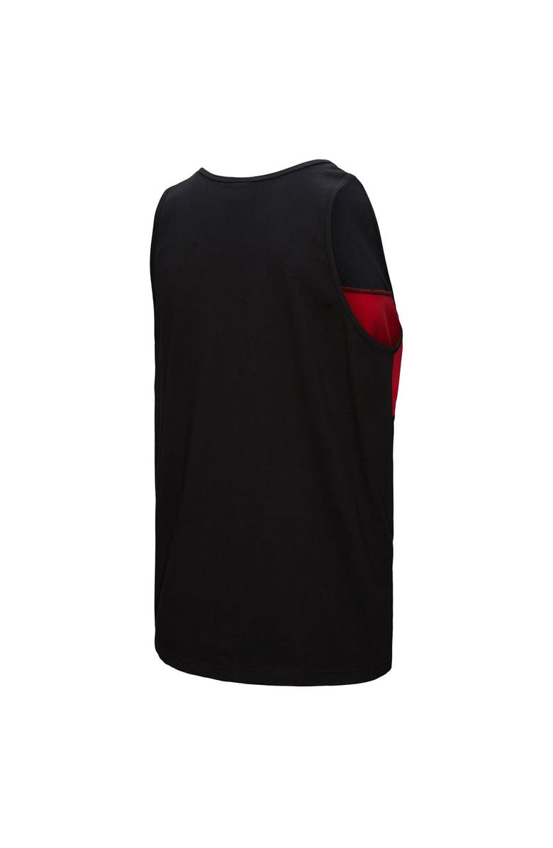 Mitchell & Ness Men's Mitchell & Ness Black Atlanta Falcons Retro Colorblock Tank Top, Alternate, color, Black