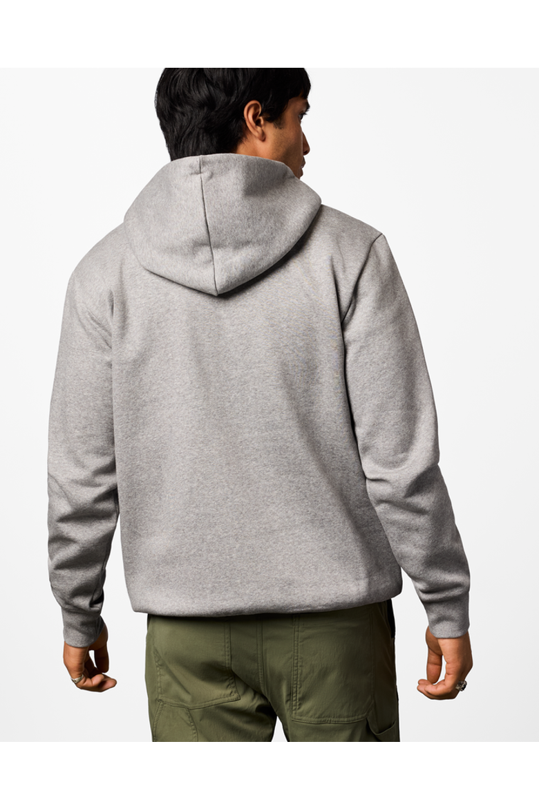Llama Patch Pullover Hoodie - Men's, Alternate, color, Heather Grey