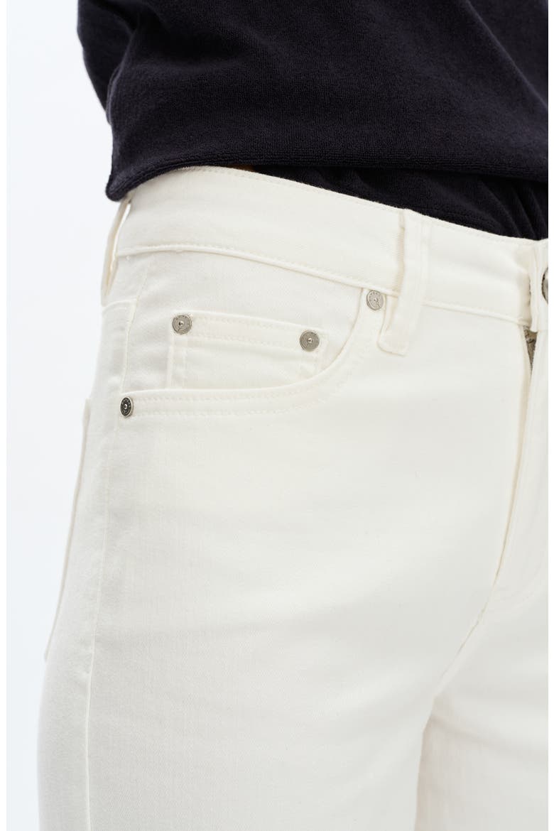 Maeve Straight Leg Jeans, Alternate, color, WHITE