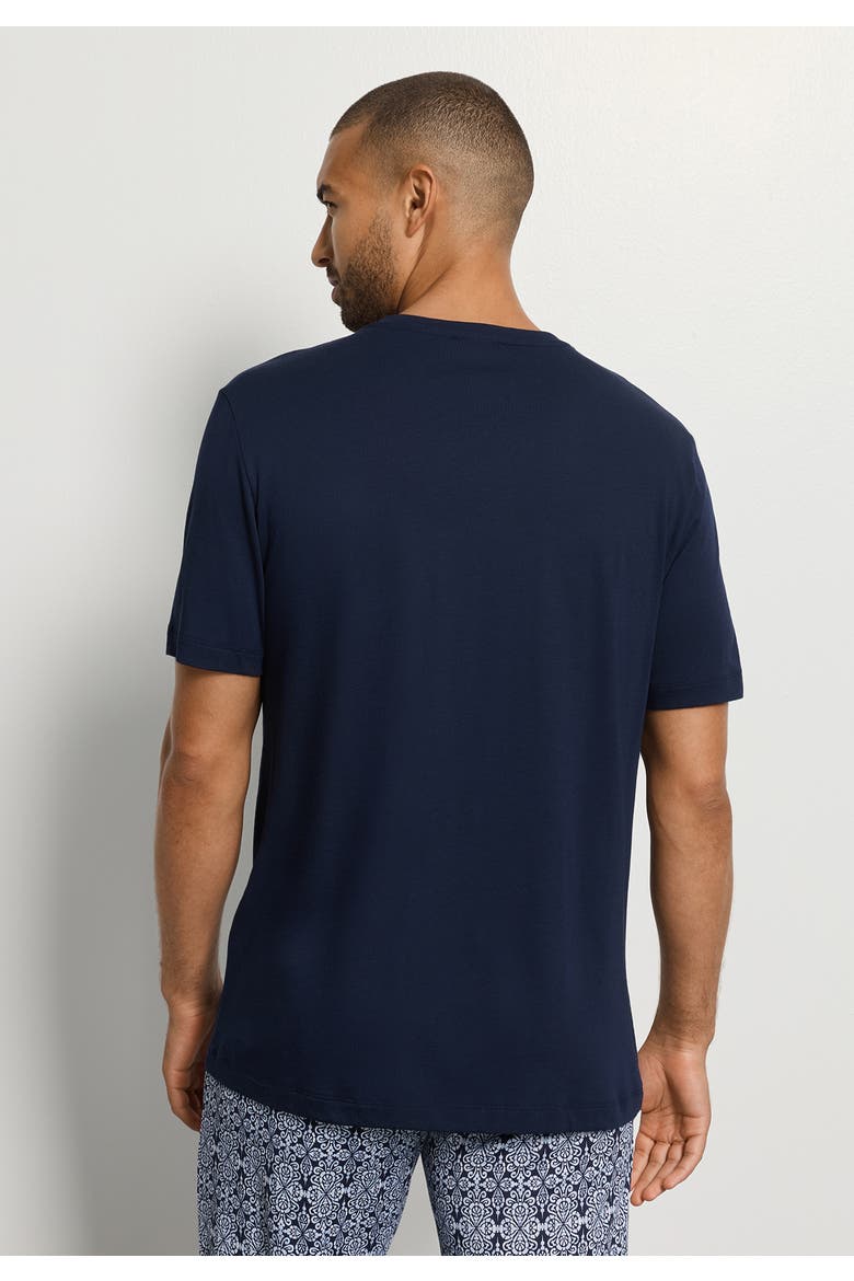 Night And Day Cotton and TENCEL V-Neck T-Shirt, Alternate, color, Deep Navy