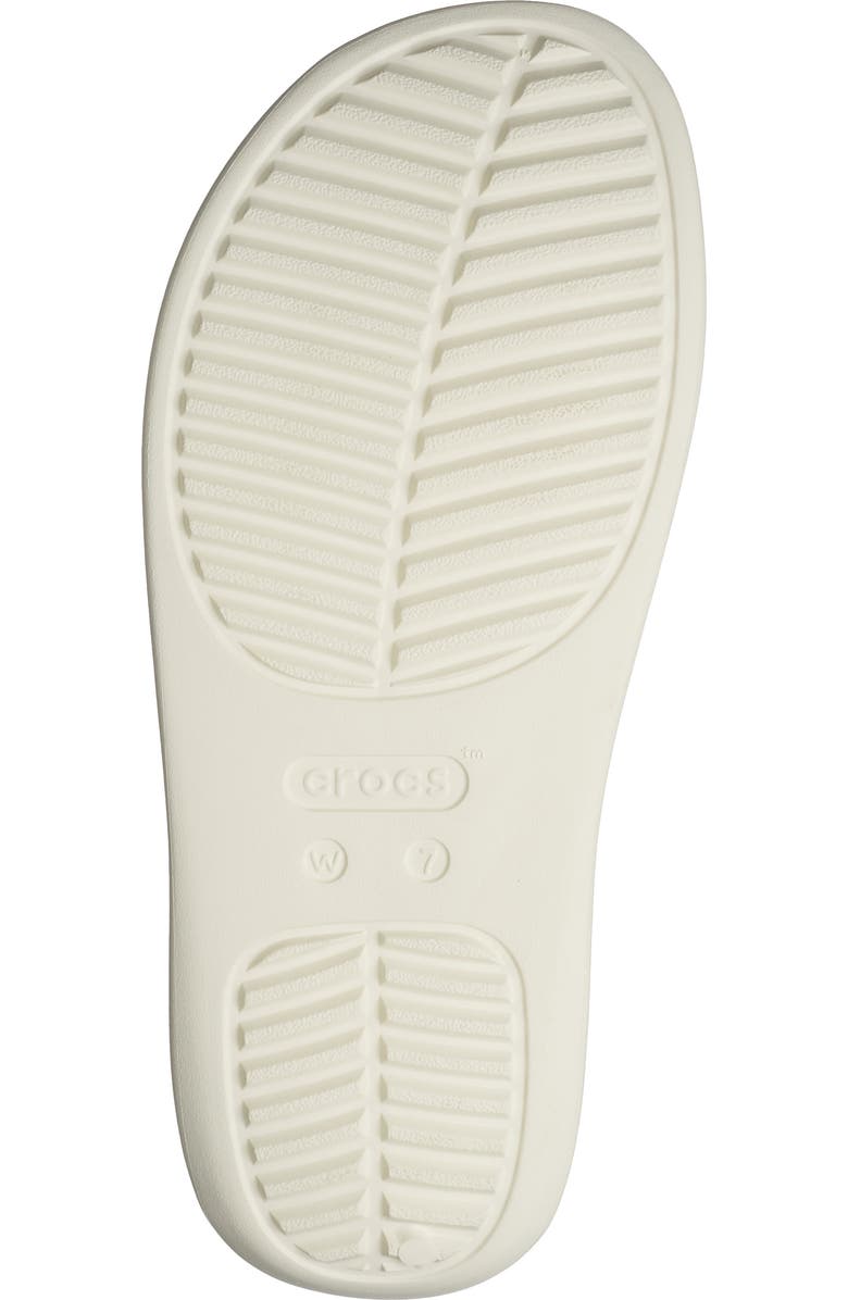 CROCS Getaway Platform Flip Flop, Alternate, color, Chalk