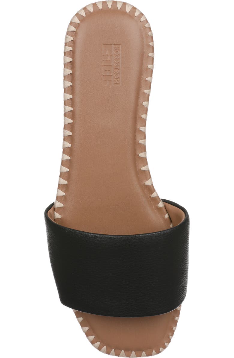 NORDSTROM RACK Cora Slide Sandal, Alternate, color, Black