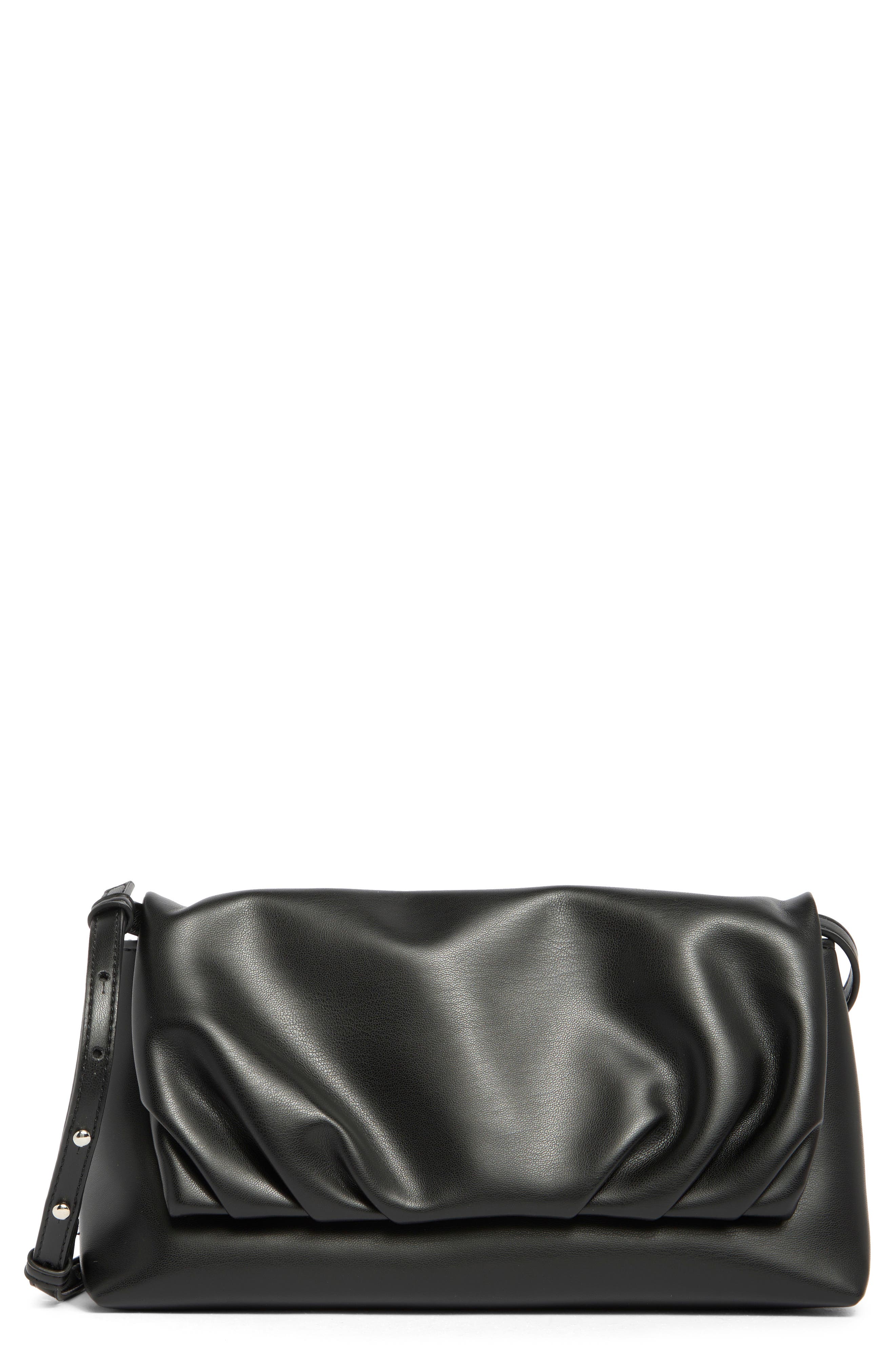 BCBG Pleated Flap Shoulder Bag