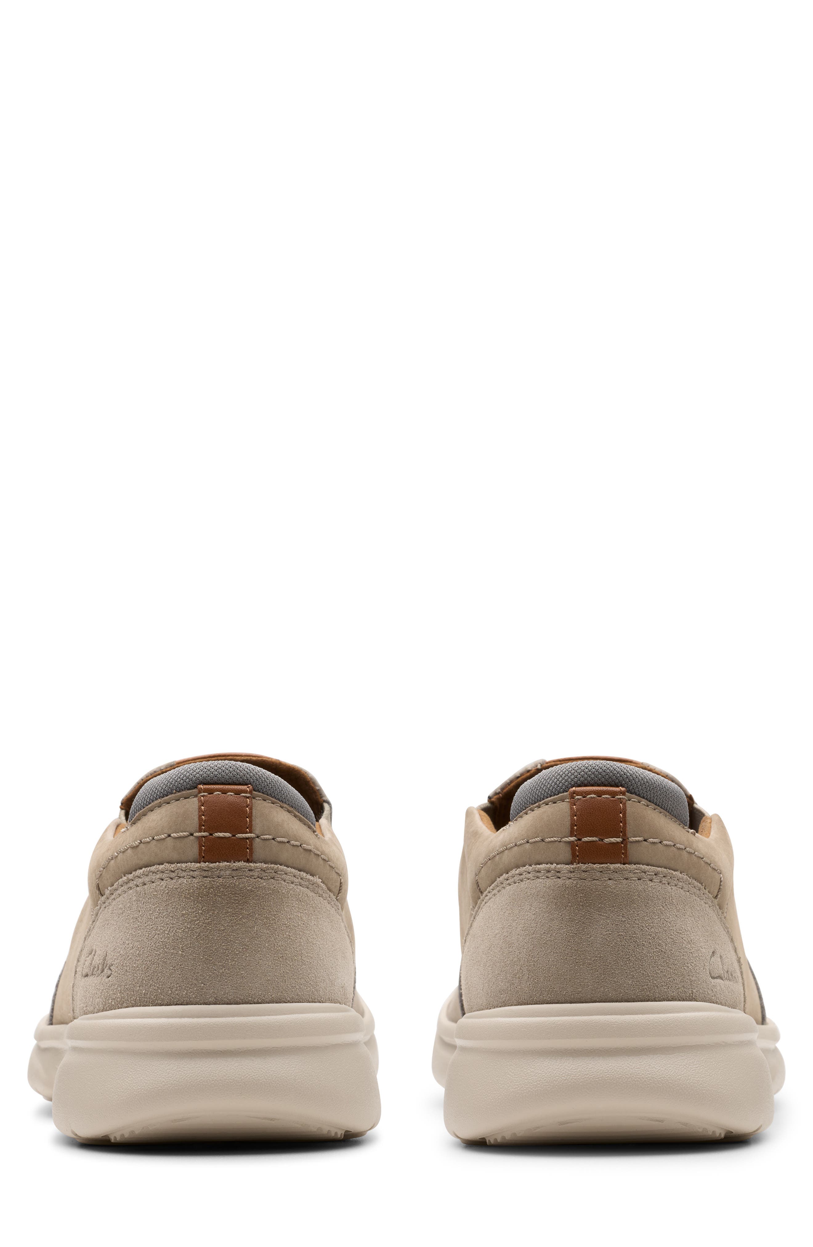 Clarks<sup>®</sup> Bradley Ease Slip-On, Alternate, color, Light Grey Nub