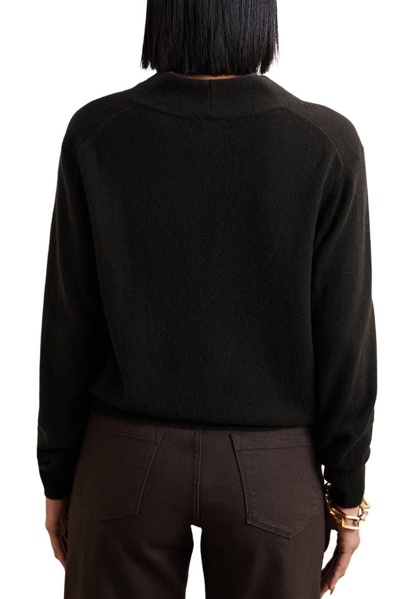 Mia Relaxed Fit Cashmere Blend Sweater, Alternate, color, CHOCOLATE BROWN