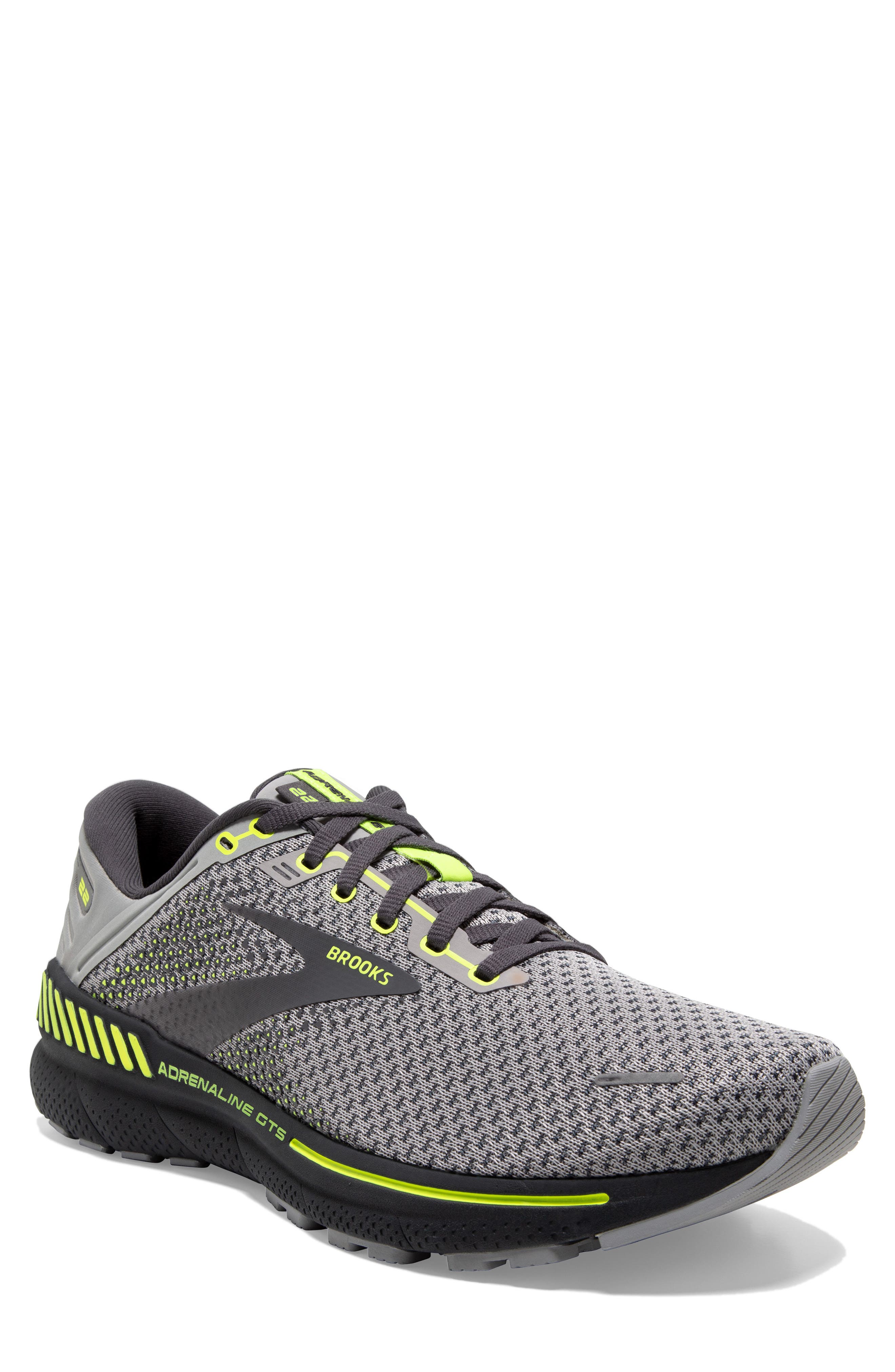Adrenaline GTS 22 Running Shoe, Main, color, GREY/ PEARL/ NIGHTLIFE