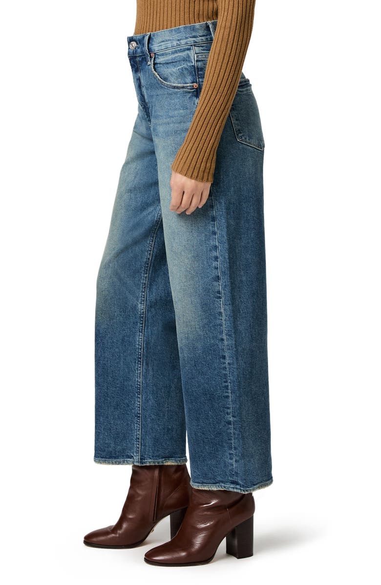 PAIGE Cameron High Waist Ankle Straight Leg Jeans, Alternate, color, Stones