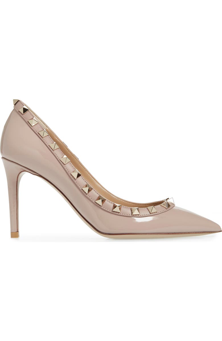 Valentino Garavani Rockstud Pointed Toe Pump, Alternate, color,
