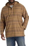 O'Neill Big & Tall Bavaro Striped Pullover Hoodie