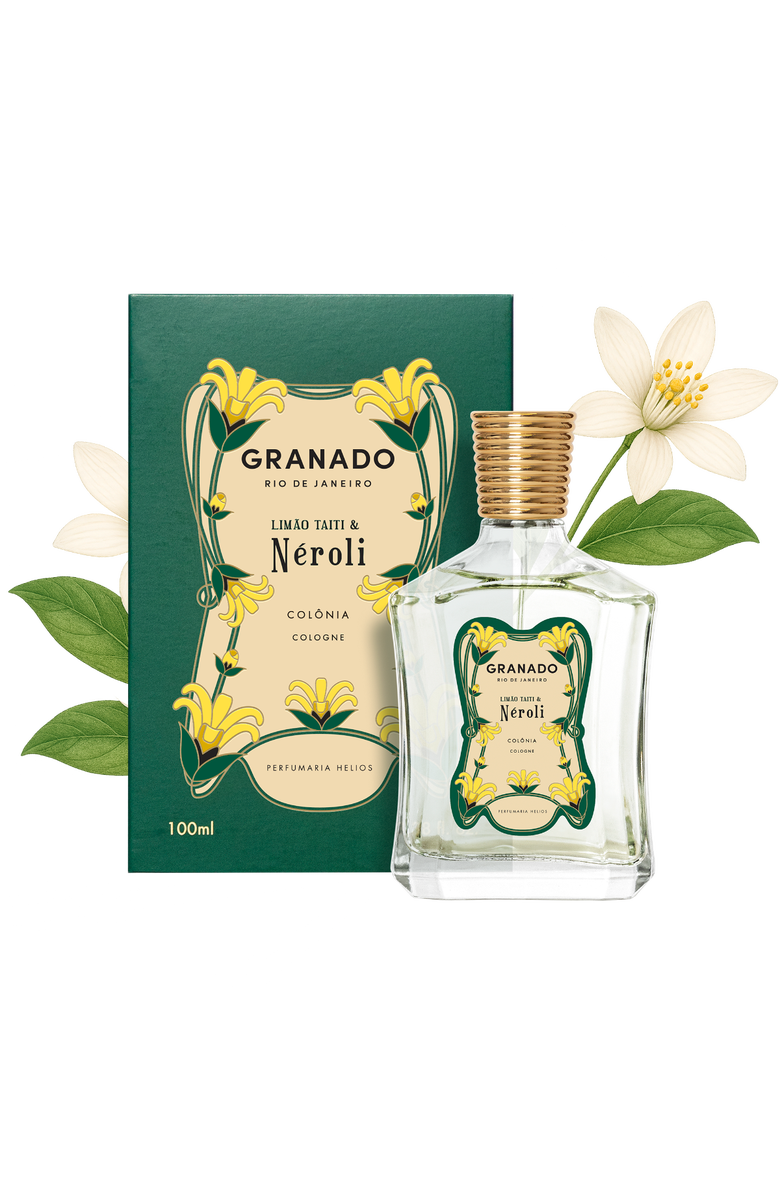 GRANADO Limão Taiti & Néroli Eau de Cologne 100ml, Alternate, color, Clear