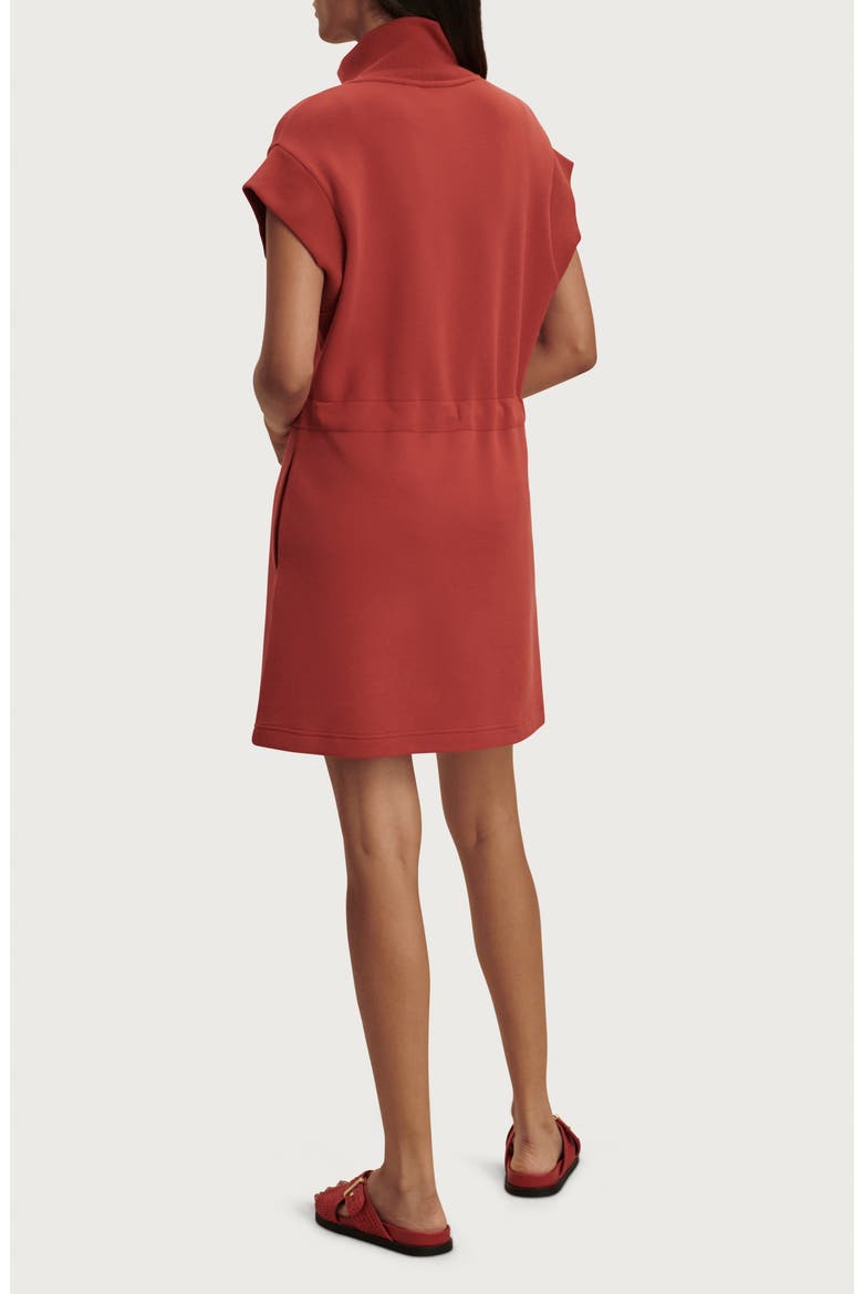 Avaya Half-Zip Minidress, Alternate, color, BOSSA NOVA