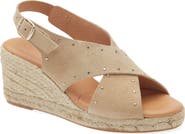 Cordani Eleni Slingback Espadrille Platform Wedge Sandal