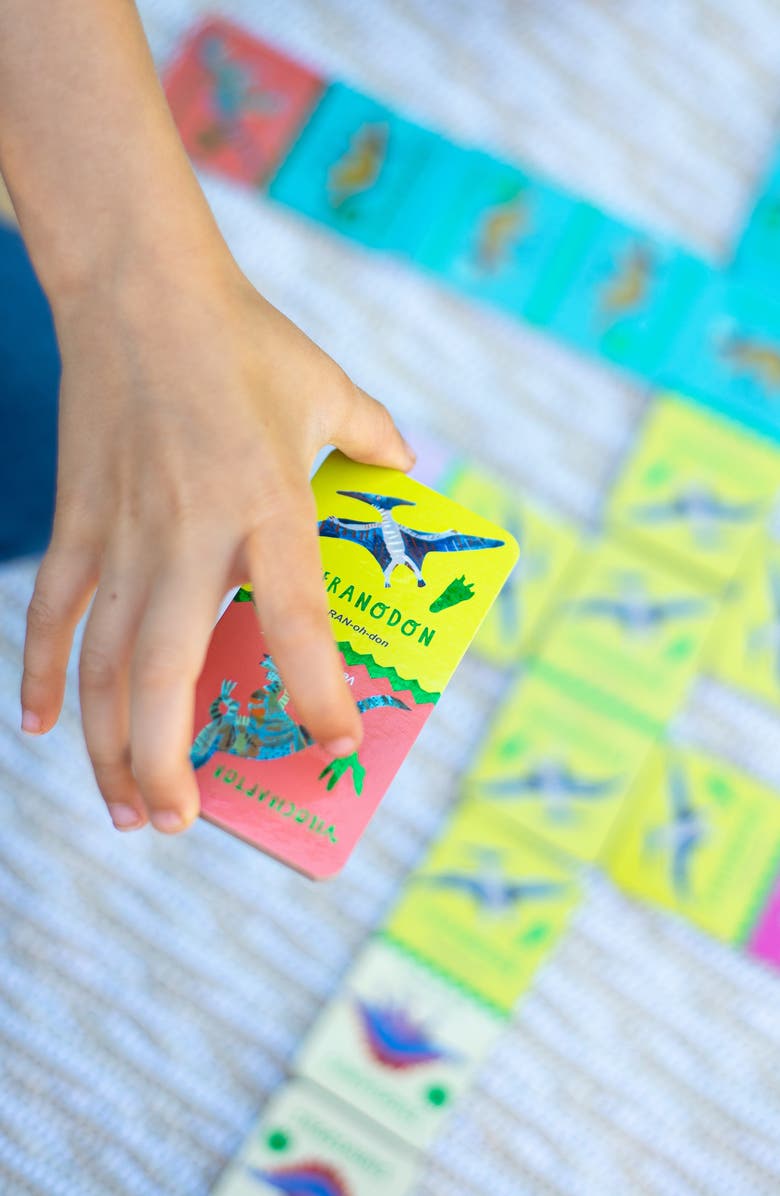 eeBoo Giant Shiny Dinosaur Dominoes, Alternate, color, 