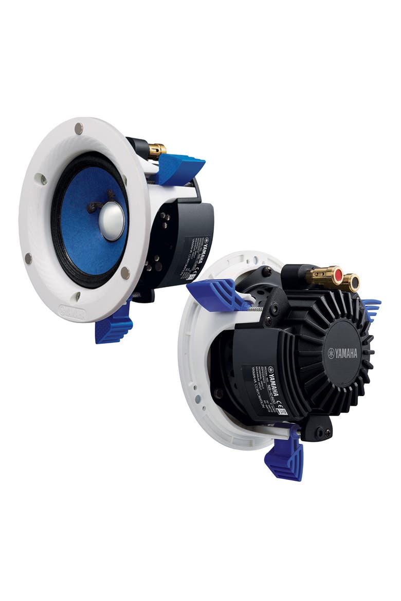 NS-IC400 90 Watt 4 Inch 2 Way In Ceiling Speakers - Pair, Alternate, color, White