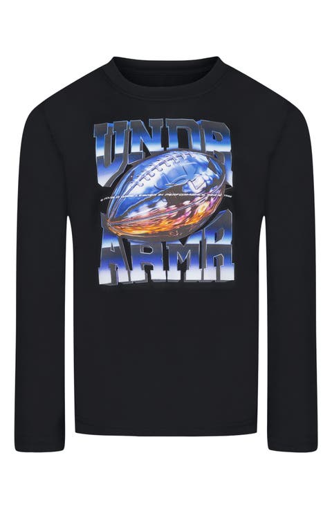 Kids' Chrome Football Tech Long Sleeve T-Shirt (Little Kid)