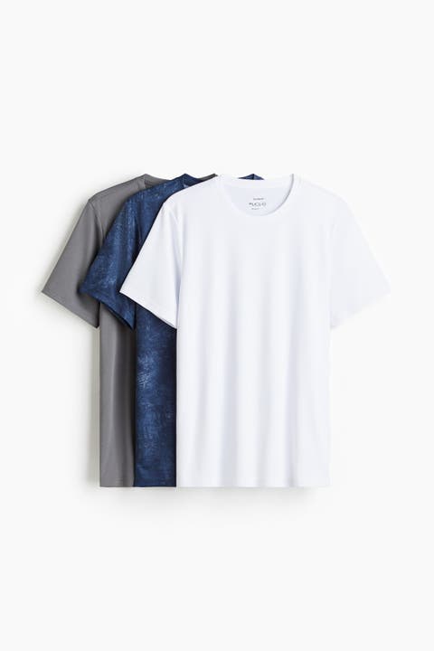 3-pack Regular Fit Sports Tops With Drymove