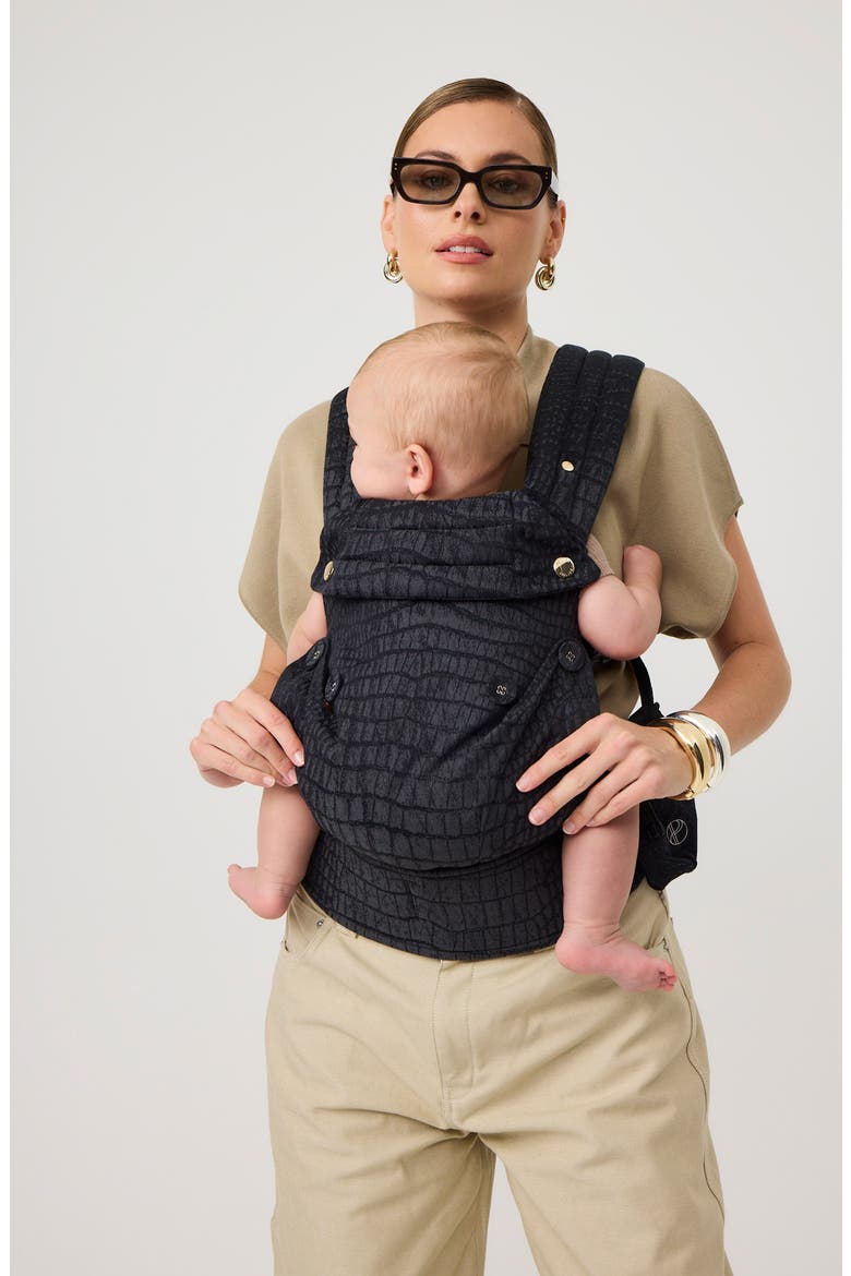 Limitless Baby Carrier, Alternate, color, Black Alligator