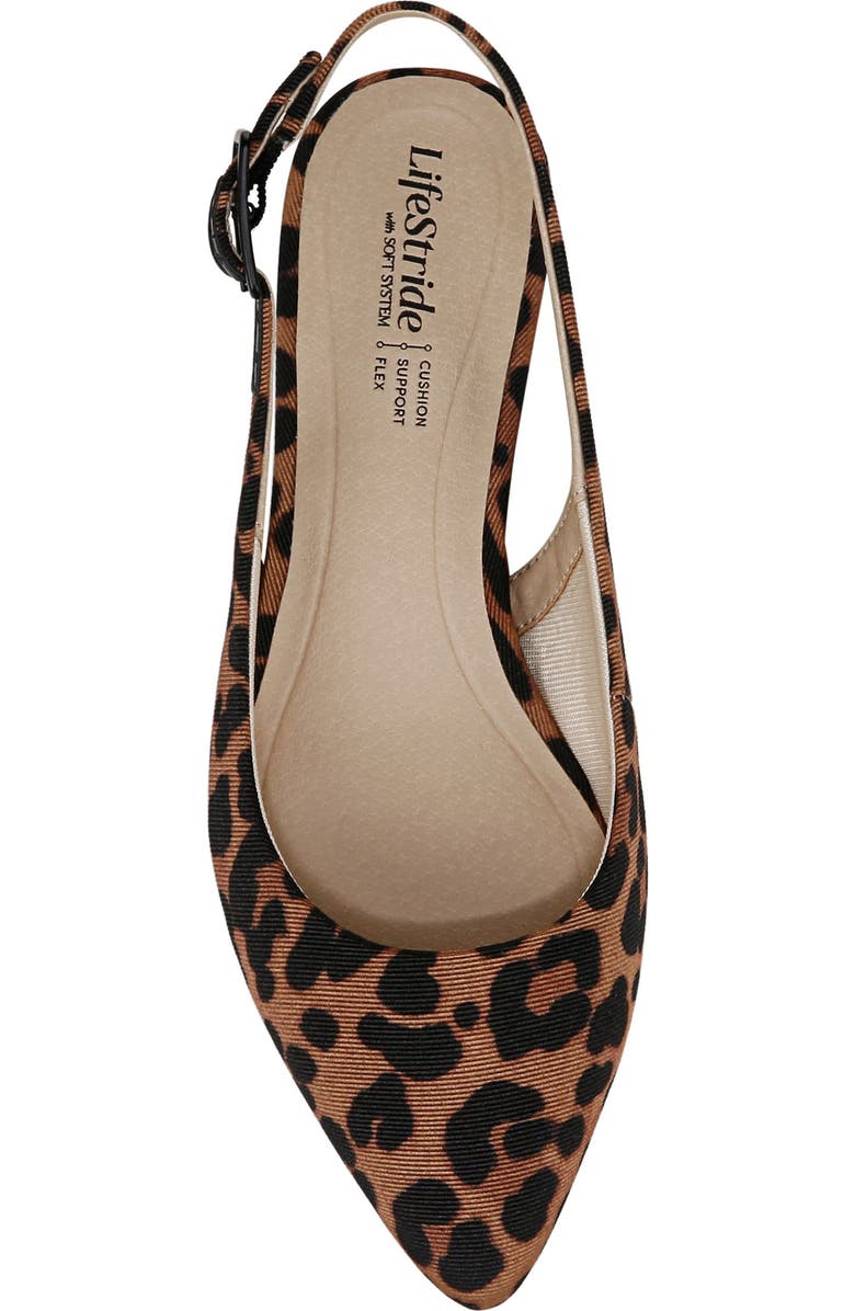 LifeStride Percy Slingback Pointed Toe Flat, Alternate, color,