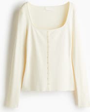 H&M Square-neck Top
