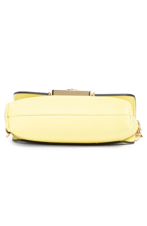 Valentino By Mario Valentino Lilou Bonbonniere Leather Crossbody Bag In Citron Zest