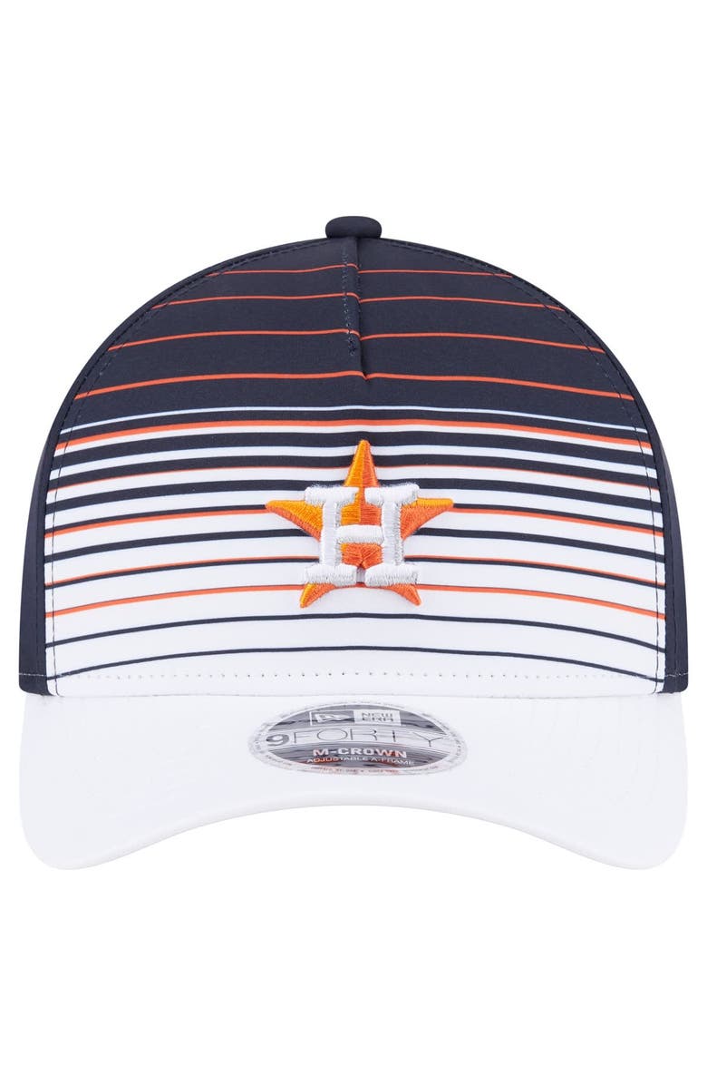 New Era Men's New Era  Navy Houston Astros Gradient 9FORTY M-Crown Adjustable Hat, Alternate, color, Navy