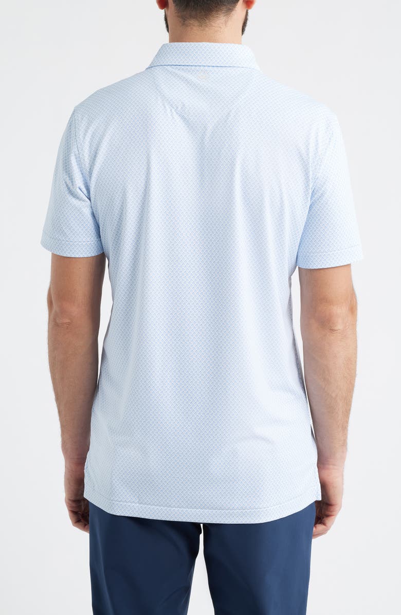 Peter Millar Mayfield Performance Jersey Golf Polo, Alternate, color, White