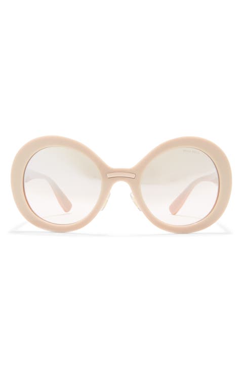 53mm Round Sunglasses