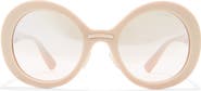 Miu Miu 53mm Round Sunglasses