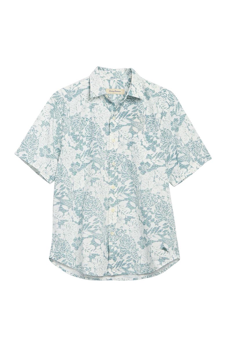 Tommy Bahama Short Sleeve Bloomastic Floral Print Shirt, Main, color,
