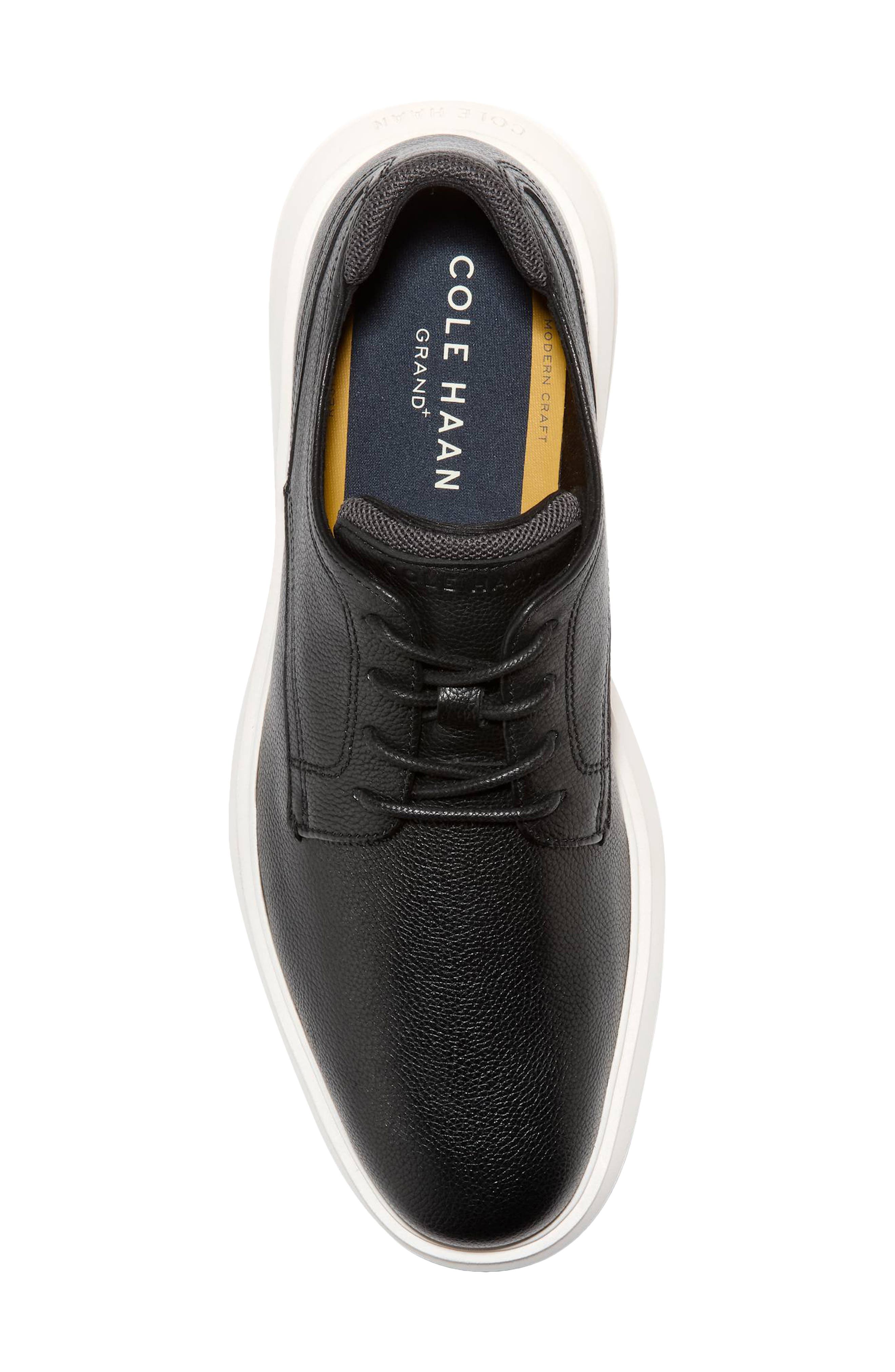 Grand 2.0 Plain Toe Derby, Alternate, color, BLACK / RAVEN / IVORY
