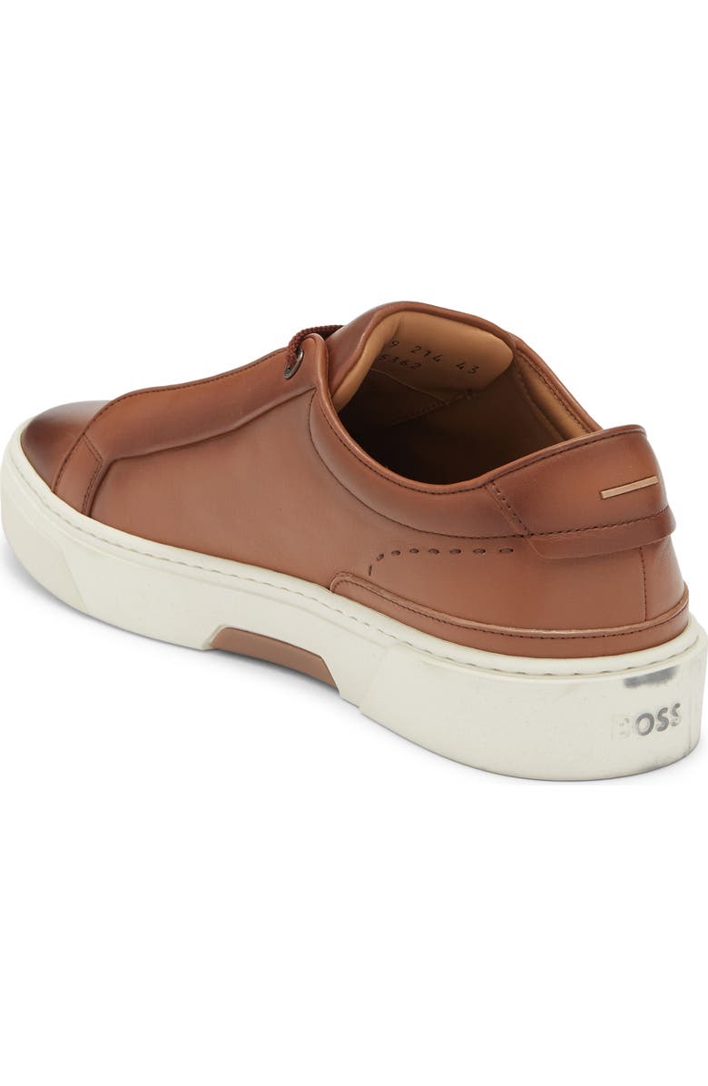 BOSS Gary Tenn Sneaker, Alternate, color, Medium Brown