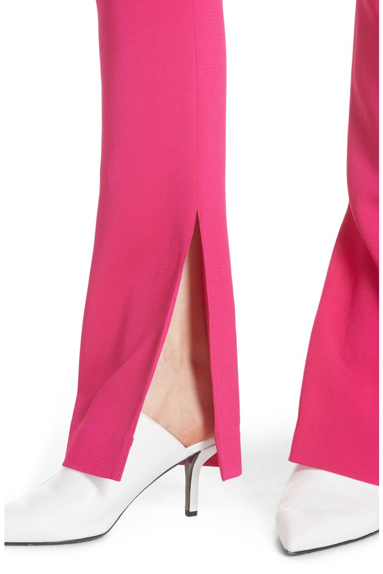 Javier Split Hem Pants, Alternate, color, FLURO PINK