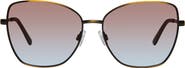Kurt Geiger London 58mm Cat Eye Sunglasses