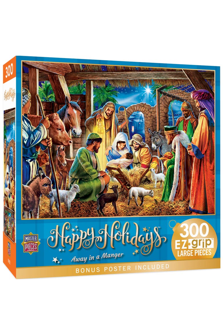 Away in a Manger 300pc Jigsaw Puzzle, Main, color, Multicolor