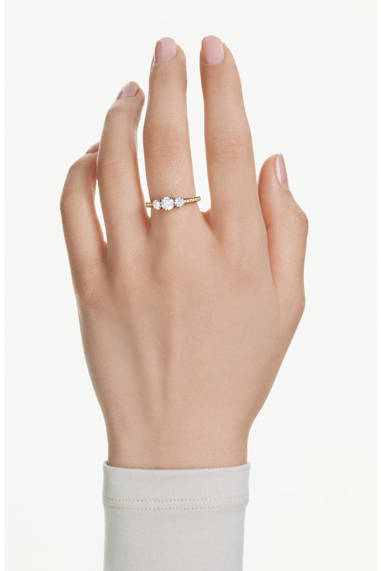 Stilla Crystal Ring, Alternate, color, GOLD/ WHITE