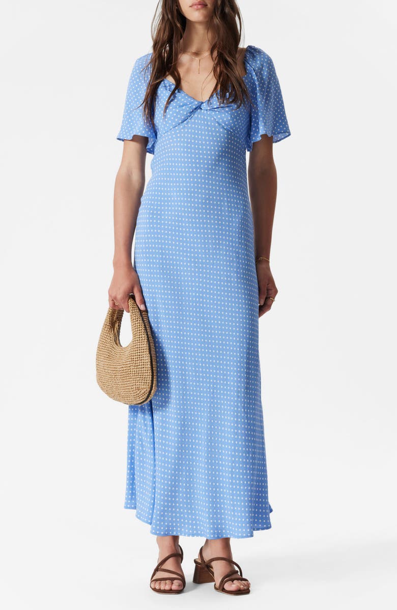& Other Stories Polka Dot Maxi Dress, Main, color, 