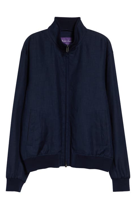 Felton Linen, Wool & Silk Flight Jacket