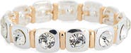 NORDSTROM RACK Crystal Accent Stretch Bracelet