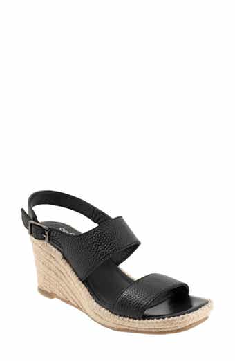 SoftWalk® Hartley Espadrille Wedge Sandal