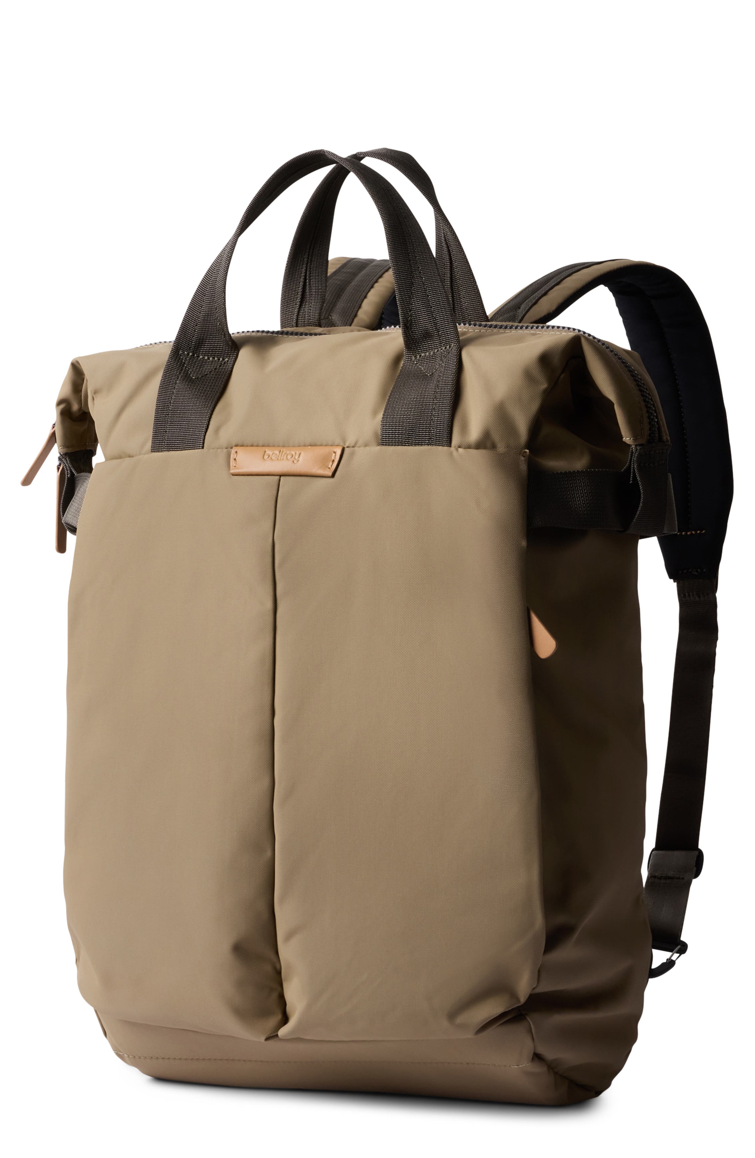Bellroy Tokyo Water Resistant Tote Backpack, Main, color, Khaki
